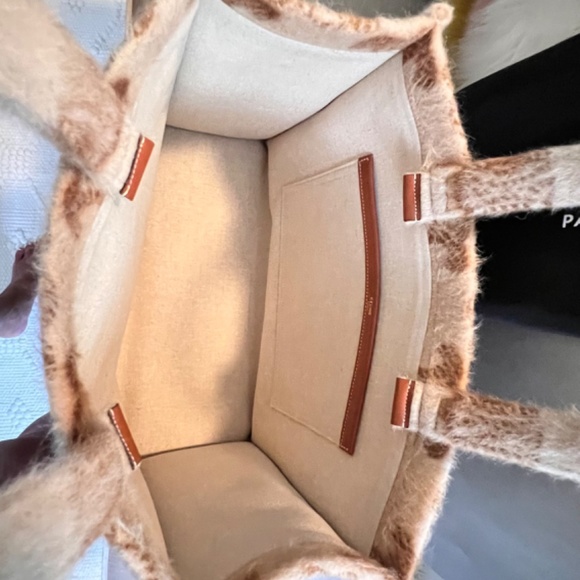 Celine Mohair Cabas Thais Tote Large - Picture 5 of 14